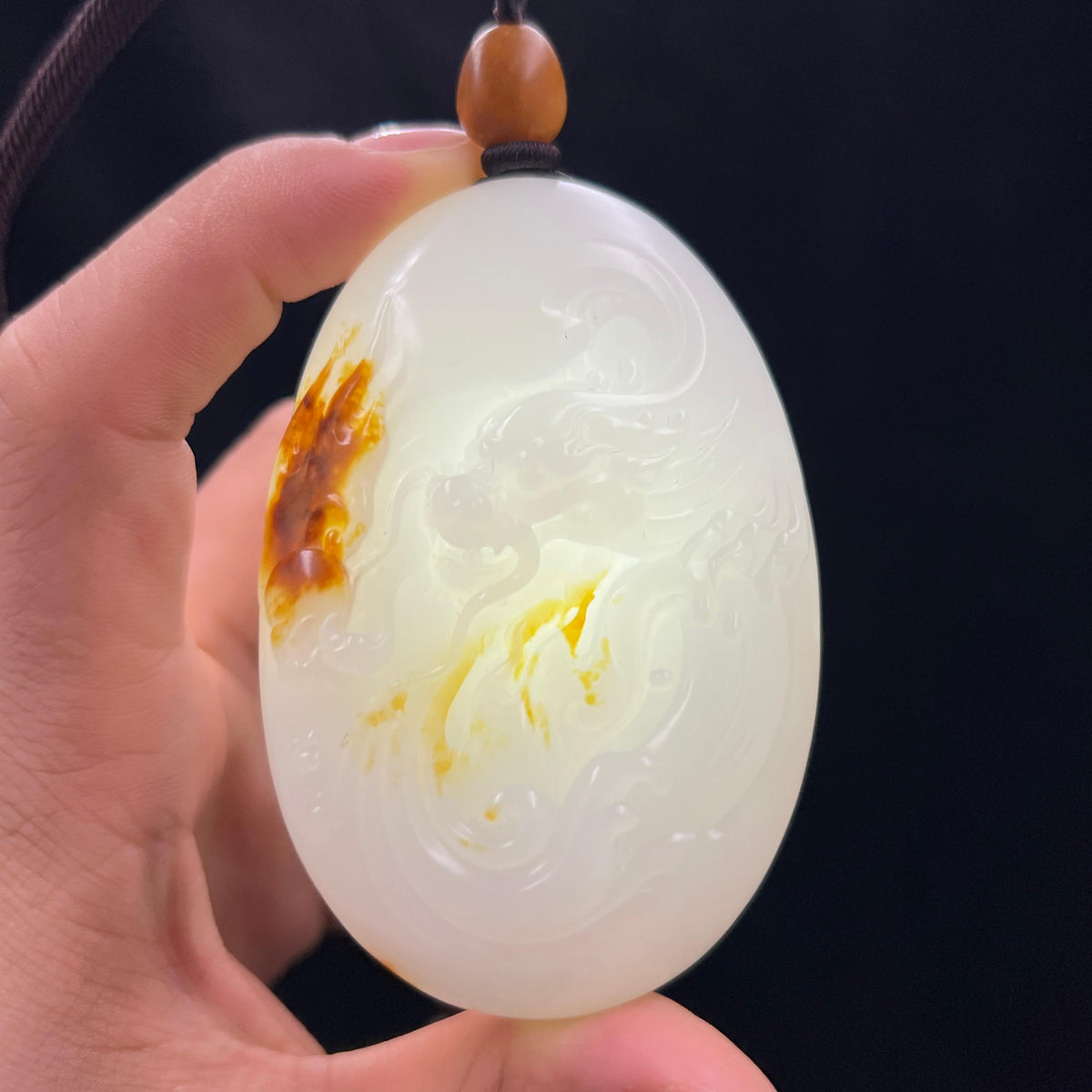 和田玉籽料龙（132.5g）