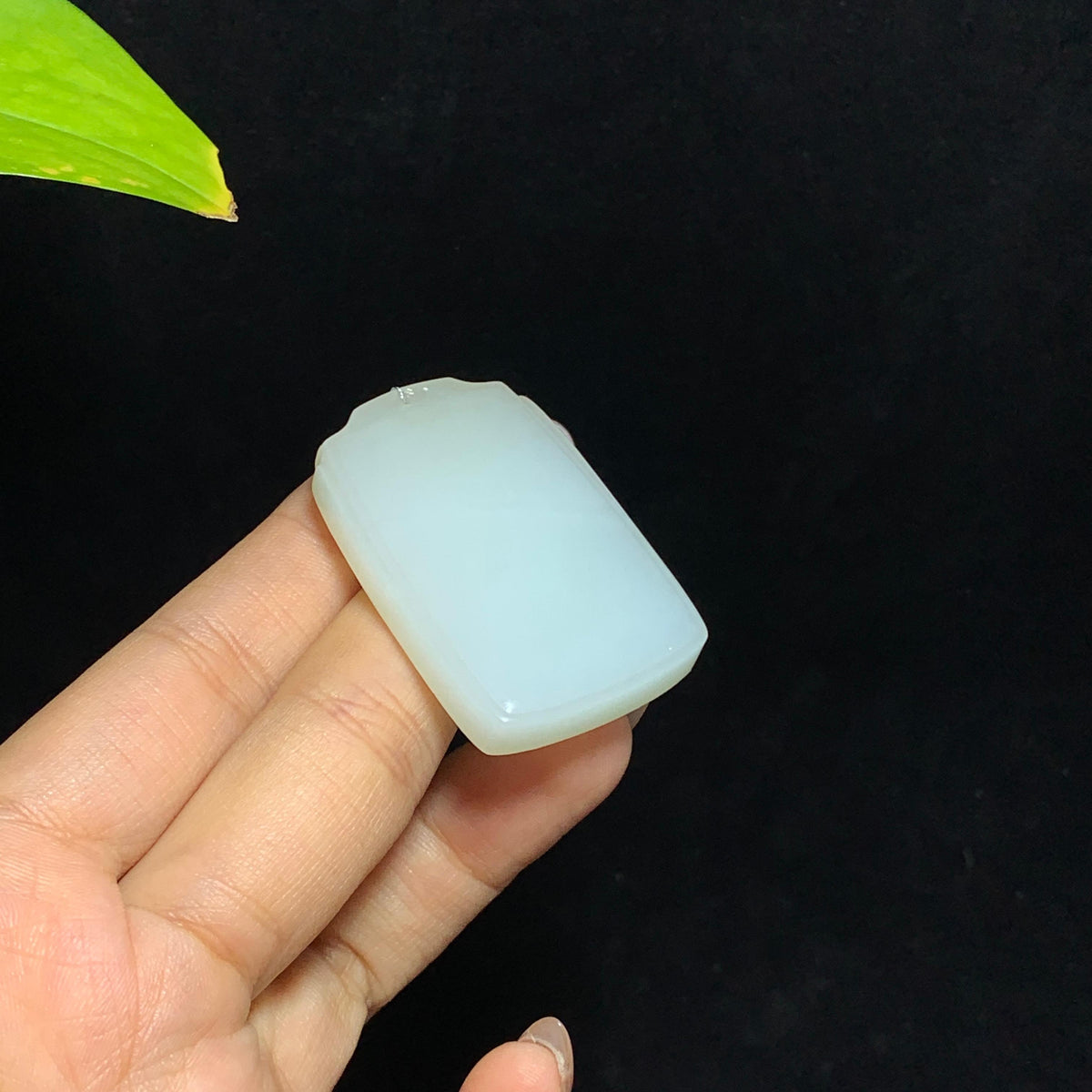 和田山料糖白玉无事牌（23.5g）