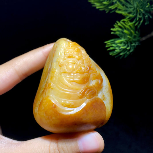 和田玉籽料关公（145.9g）