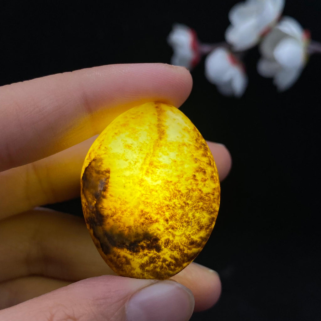 和田玉秋梨皮籽料吊坠籽（15.8g）