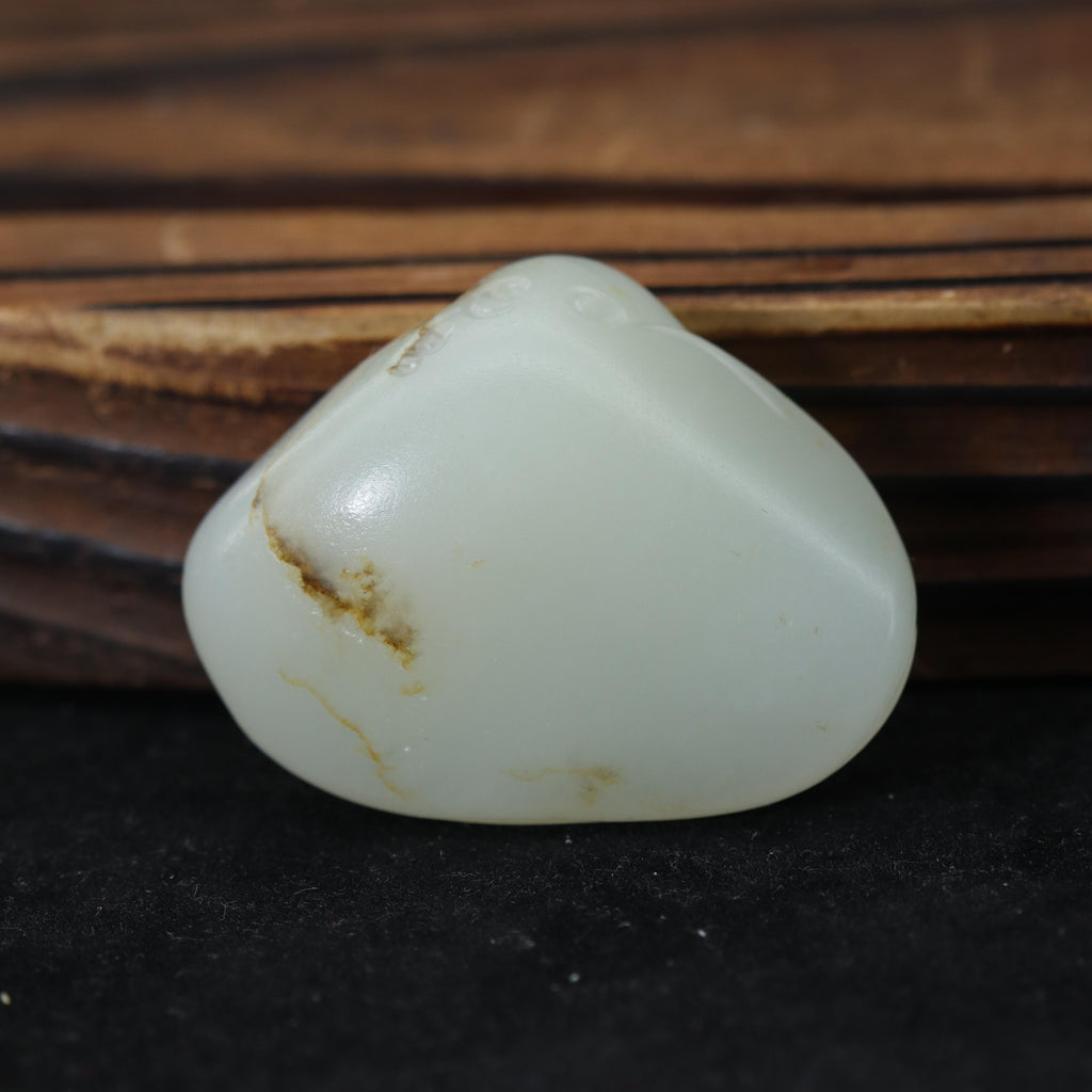和田玉白玉弥勒佛挂坠（36.4g）
