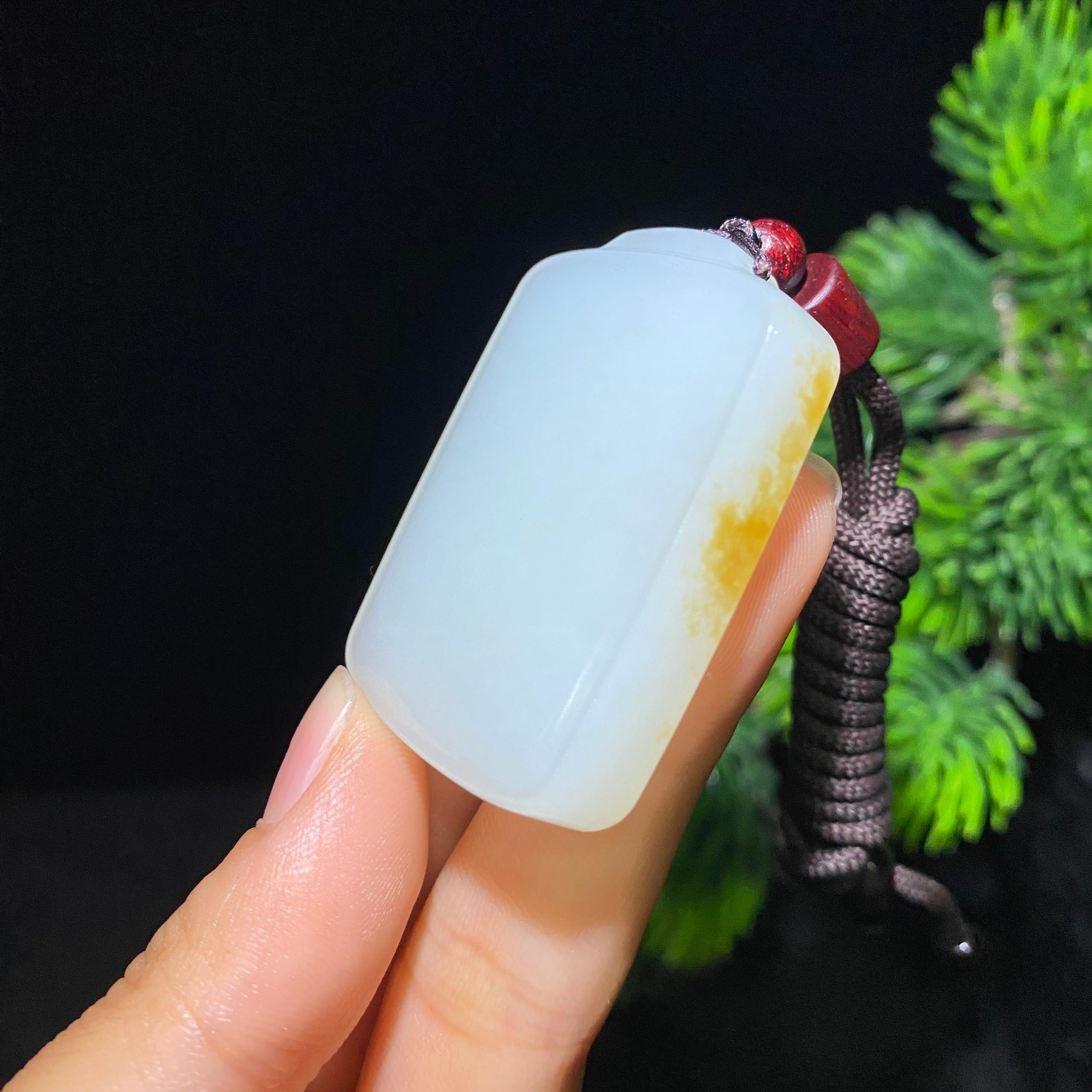 和田糖白玉无事牌（38.4g）