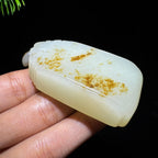 和田玉籽料无事牌（80.0g）