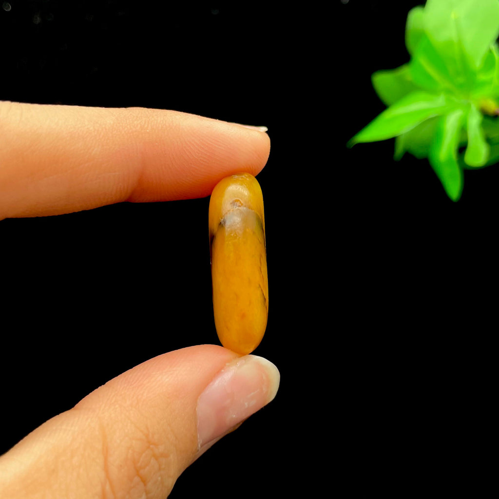 和田玉黄沁皮籽料（12.4g）