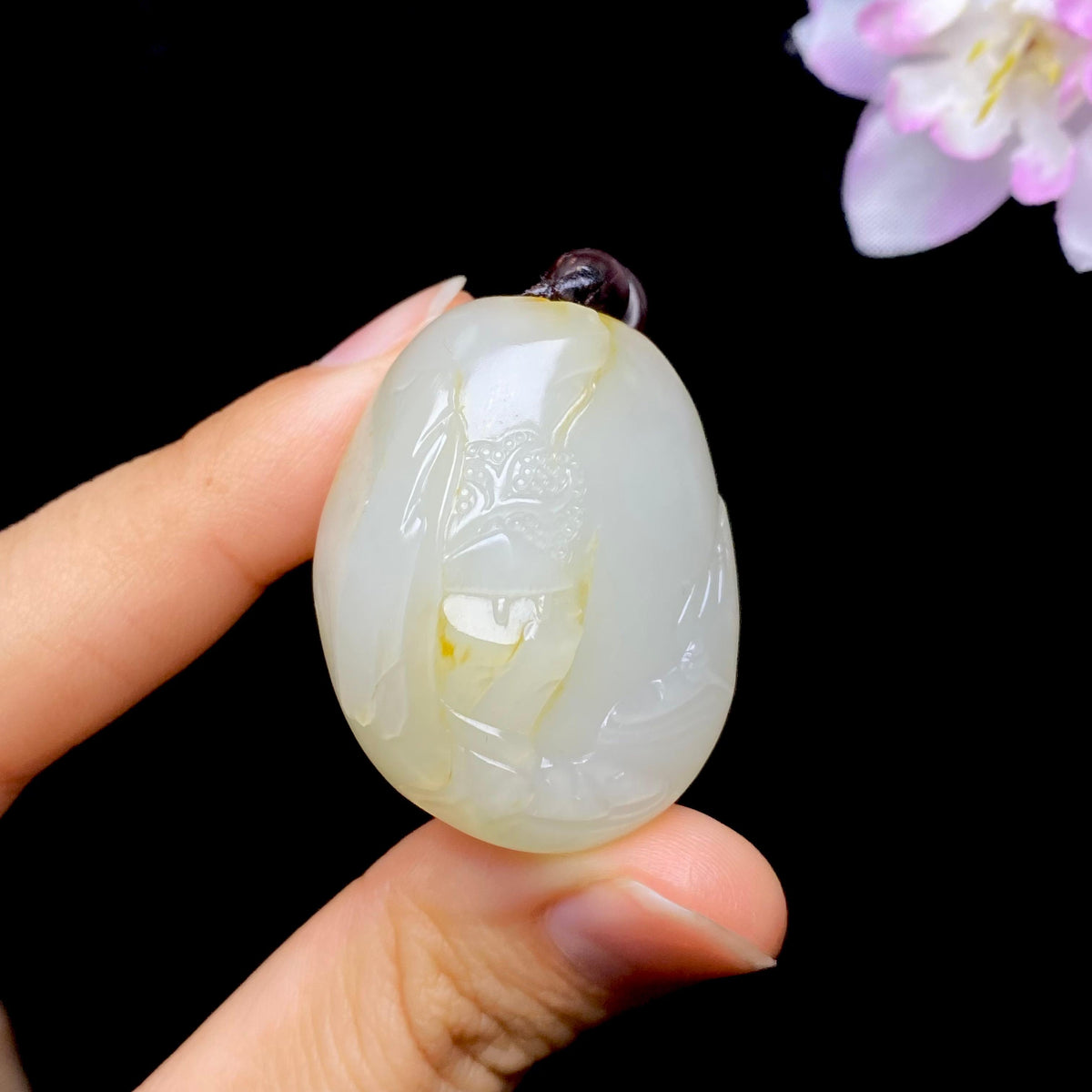 和田玉籽料挂件（26.4g）