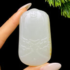 和田玉籽料无事牌（55.3g）
