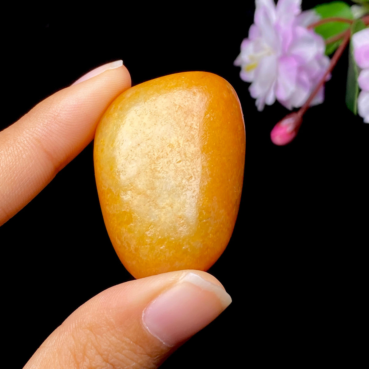 和田玉黄沁皮籽料挂件（28.0g）