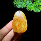 和田玉籽料满皮无事牌（22.0g）