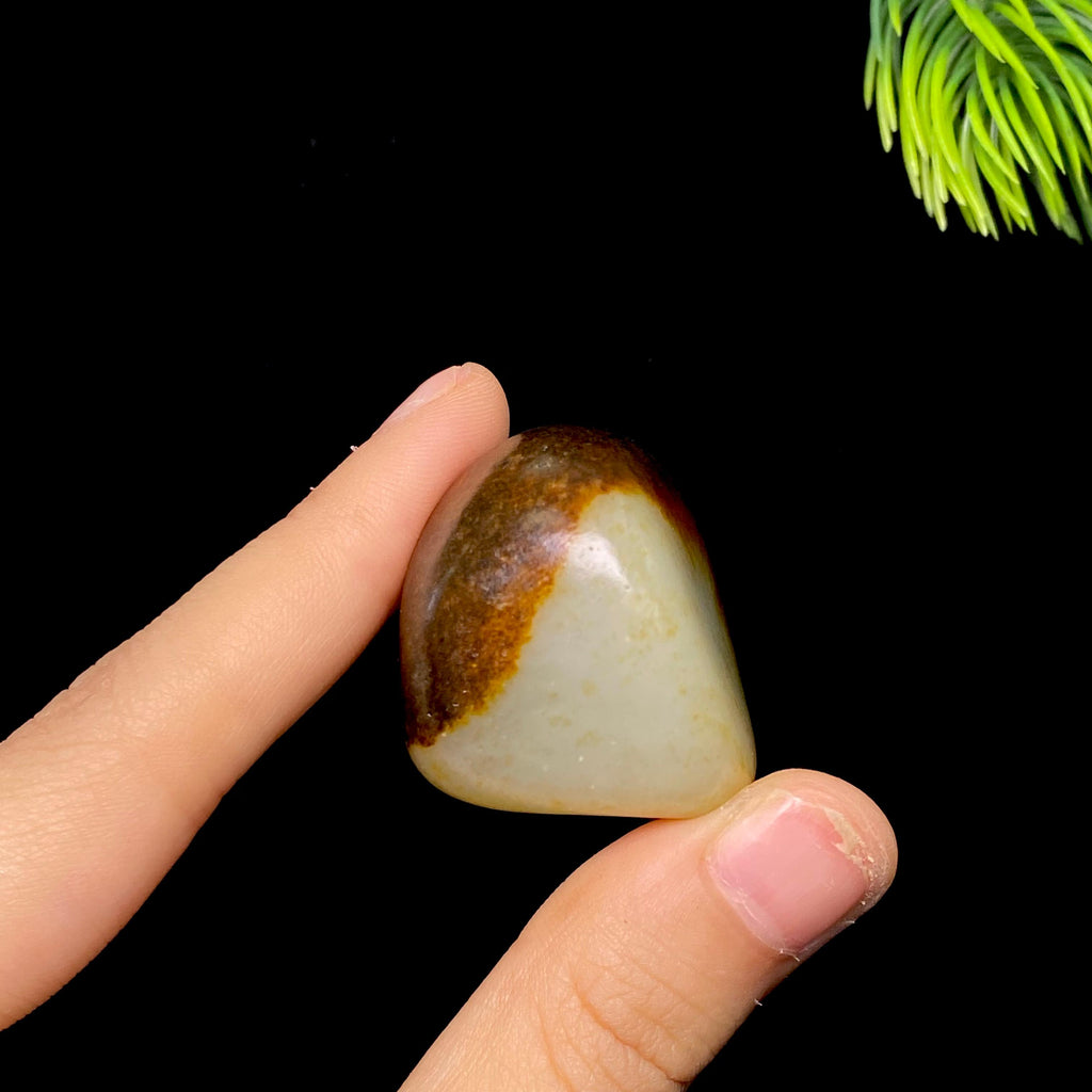 和田玉秋梨皮白肉籽料（36.4g）