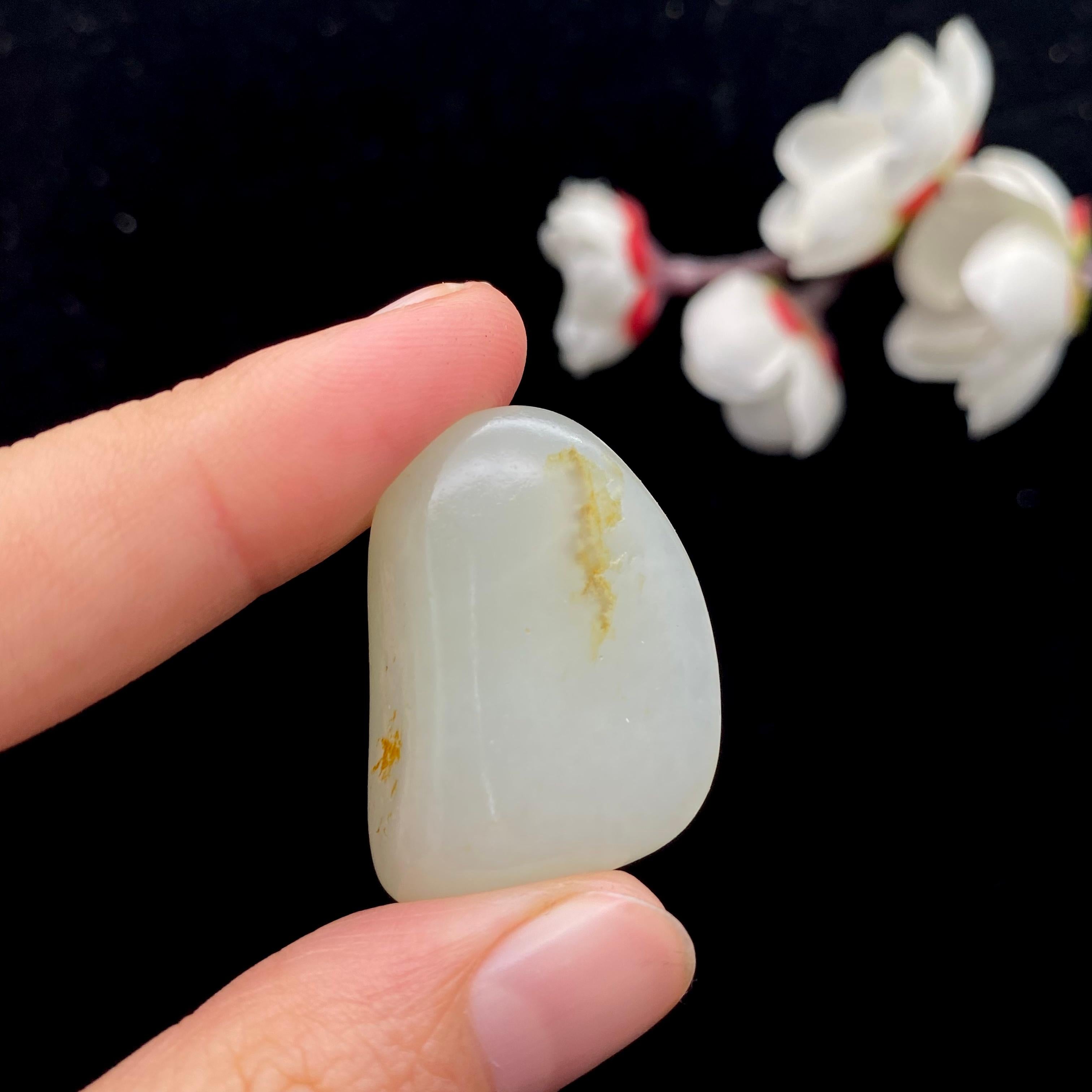 和田玉白玉籽料（12.3g）