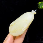 和田玉籽料无事牌（62.6g）