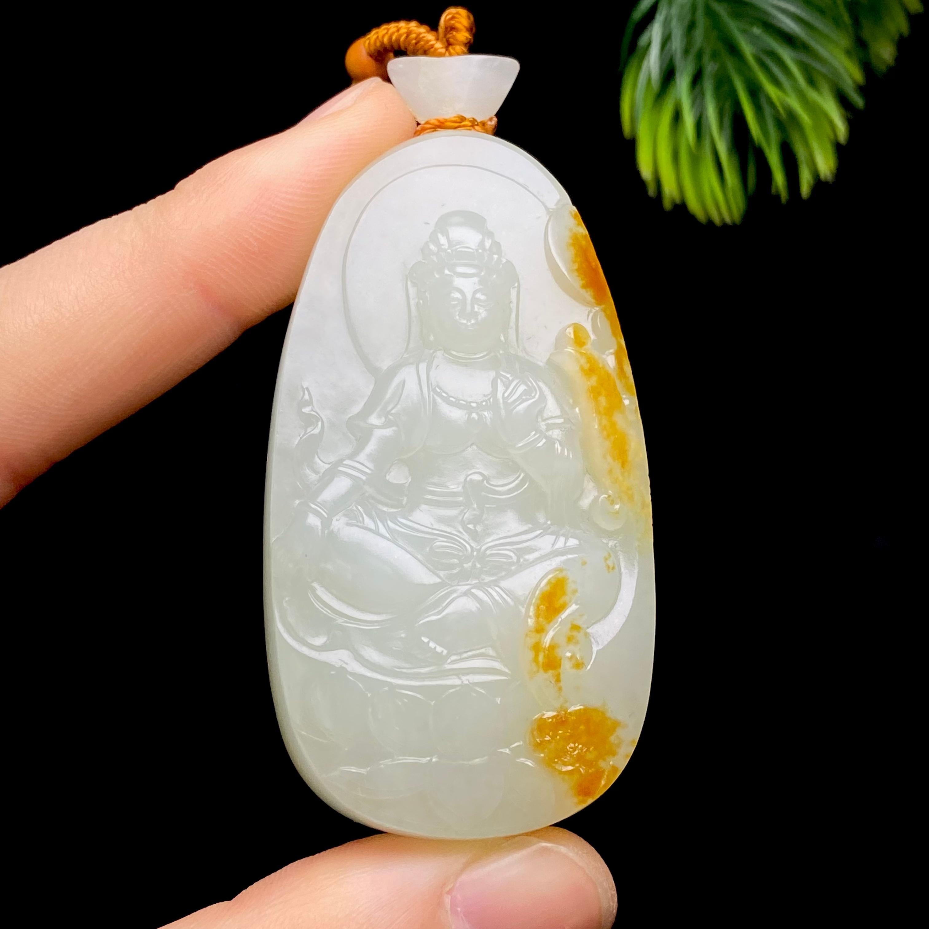 籽料雕件– 厚德载玉