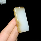 和田山料糖白玉无事牌（36.4g）