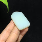 和田山料白玉无事牌挂件（37.2g）