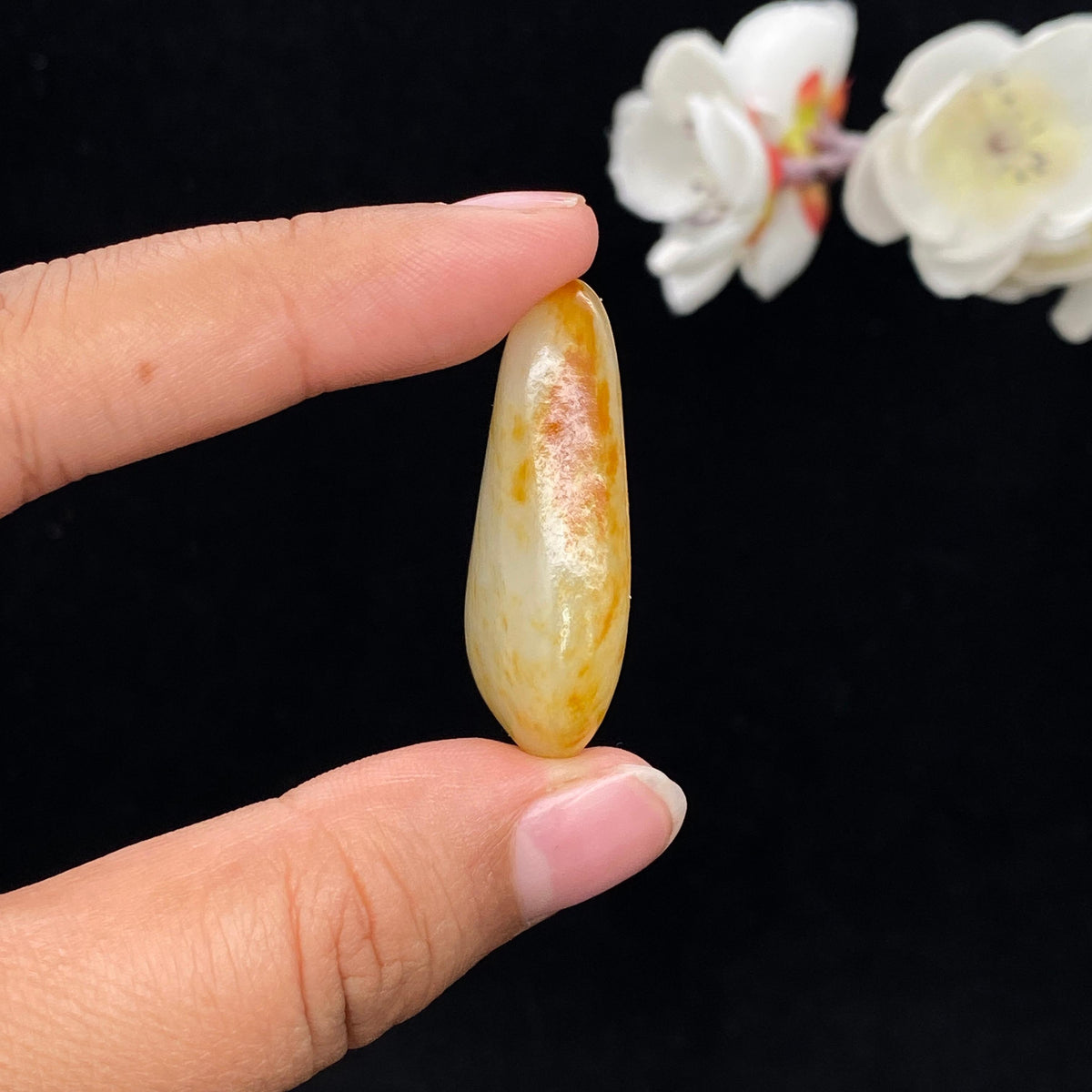 和田玉洒金皮籽料吊坠籽（12.9g）