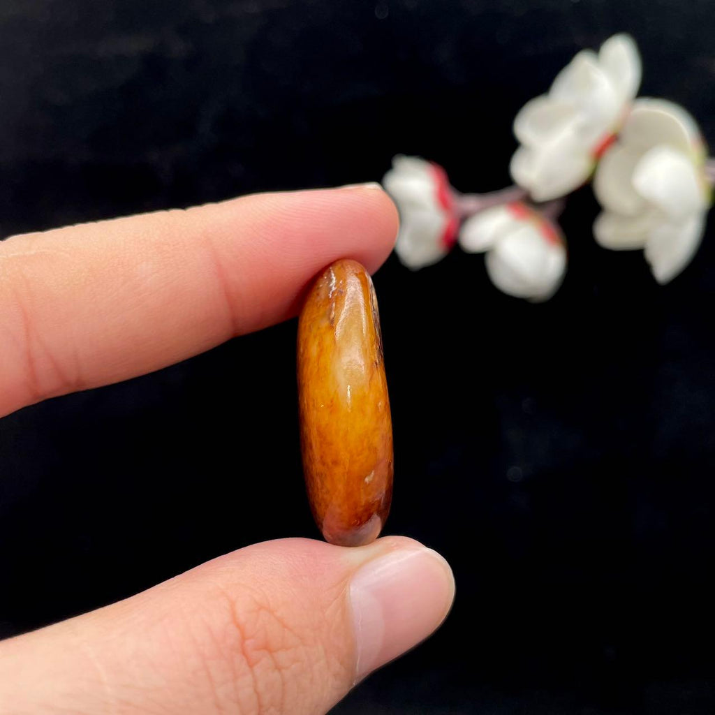 和田玉红沁皮籽料（12.1g）