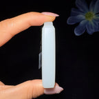 秒杀和田玉白玉平安无事牌（68.2g）