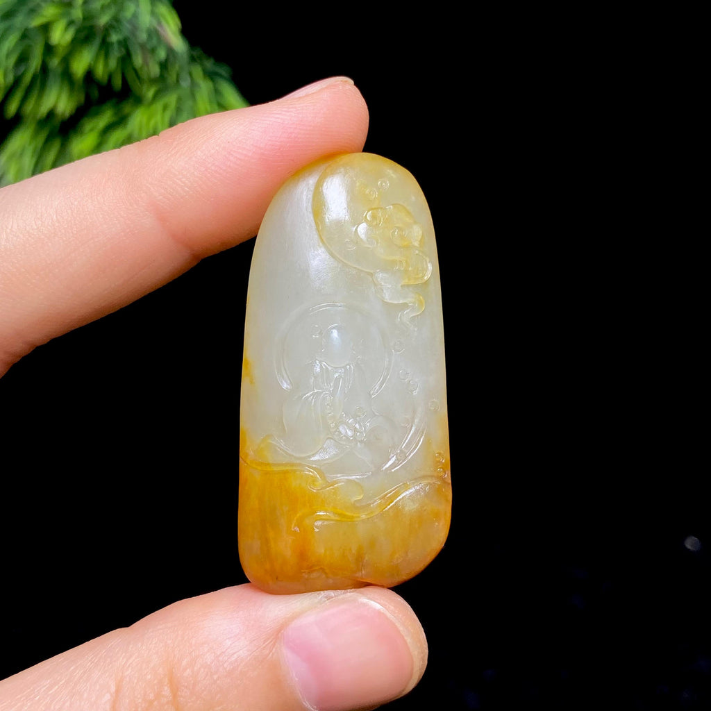 【超值推荐】和田玉籽料悟道（16.4g）