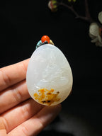和田玉籽料观音（g）