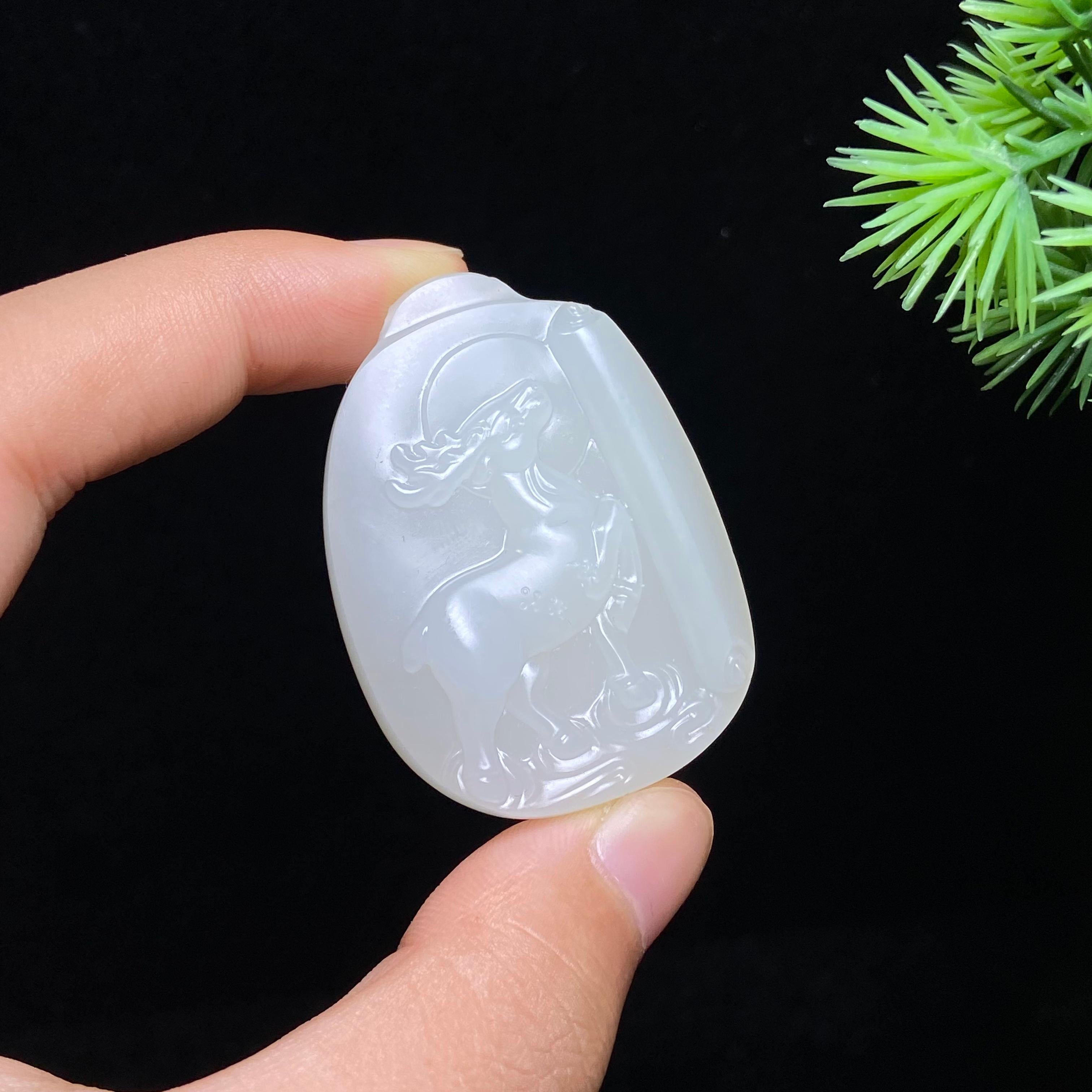 和田玉籽料一路有你（24.6g）
