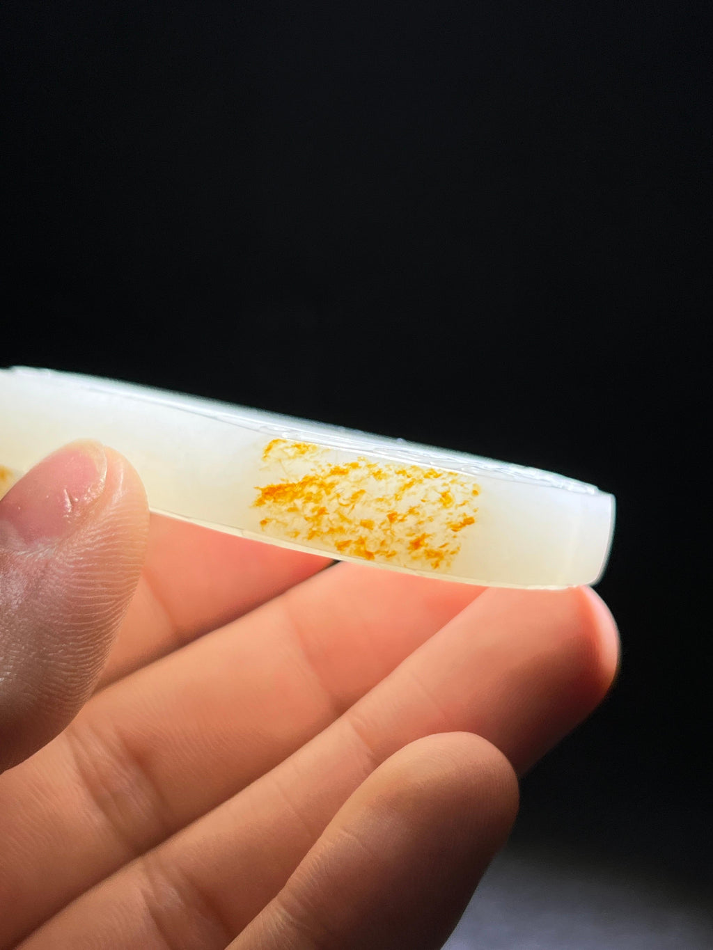和田玉籽料平安无事牌（72.8g）