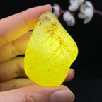 和田玉洒金皮籽料大挂件（53.1g）