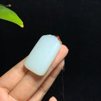 和田山料白玉无事牌挂件（28.0g）