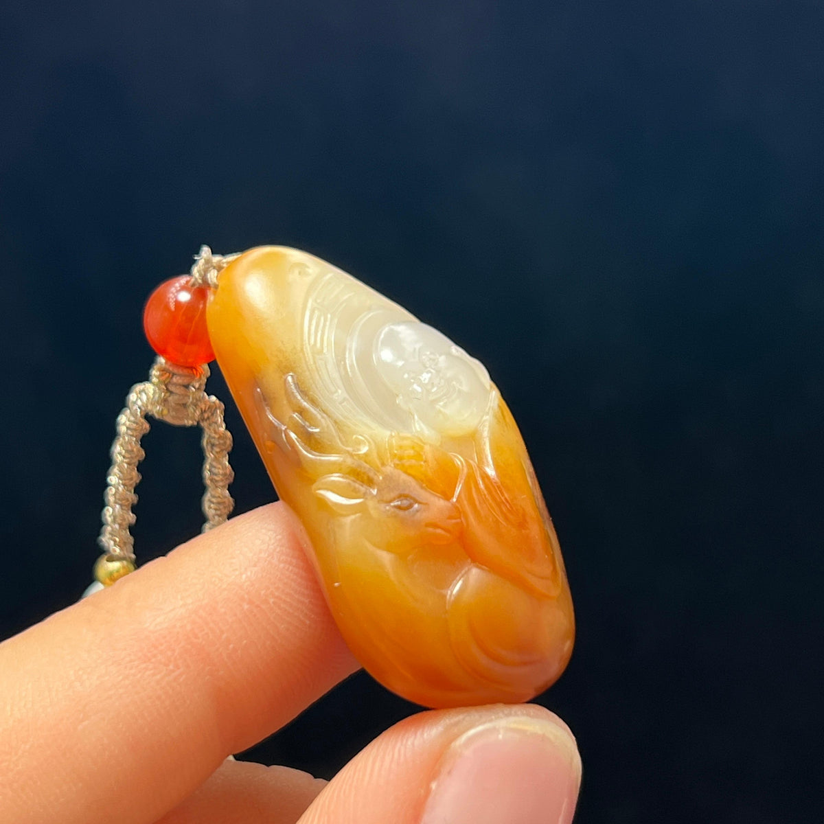 和田玉籽料弥勒佛（15.0g）