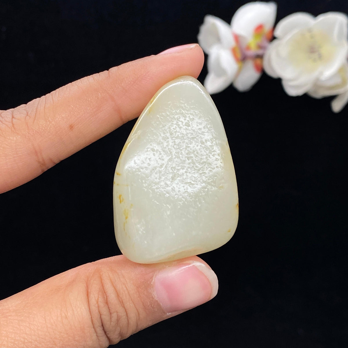 和田玉洒金皮籽料挂件（49.1g）