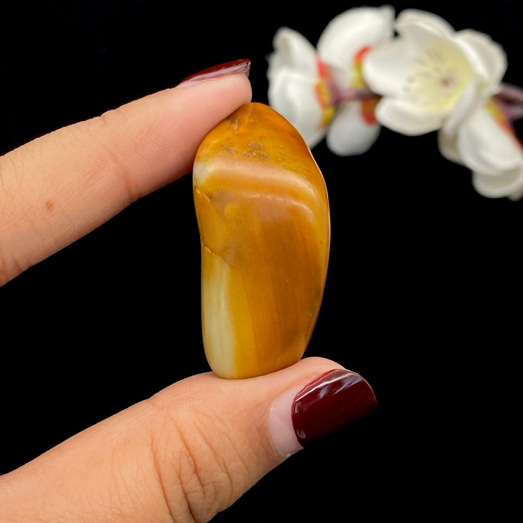 和田玉黄沁皮籽料原石（30.3g）