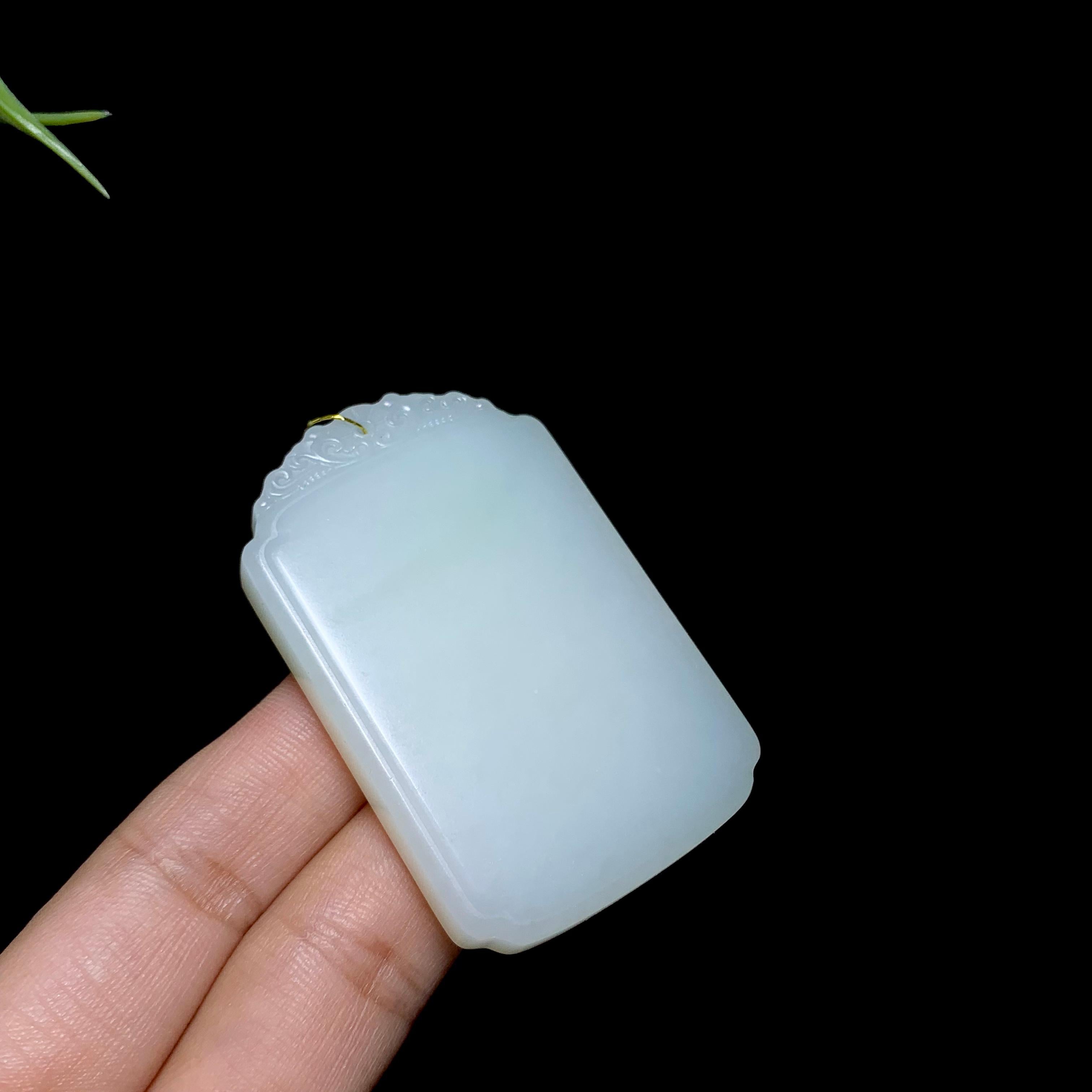 和田山料白玉无事牌（40.8g）