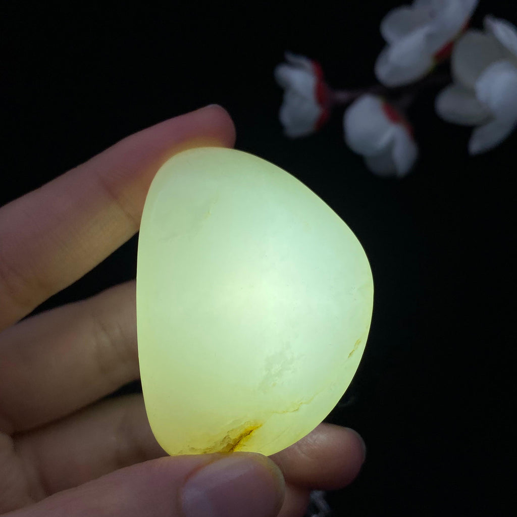 和田玉白玉籽料原石（43.9g）