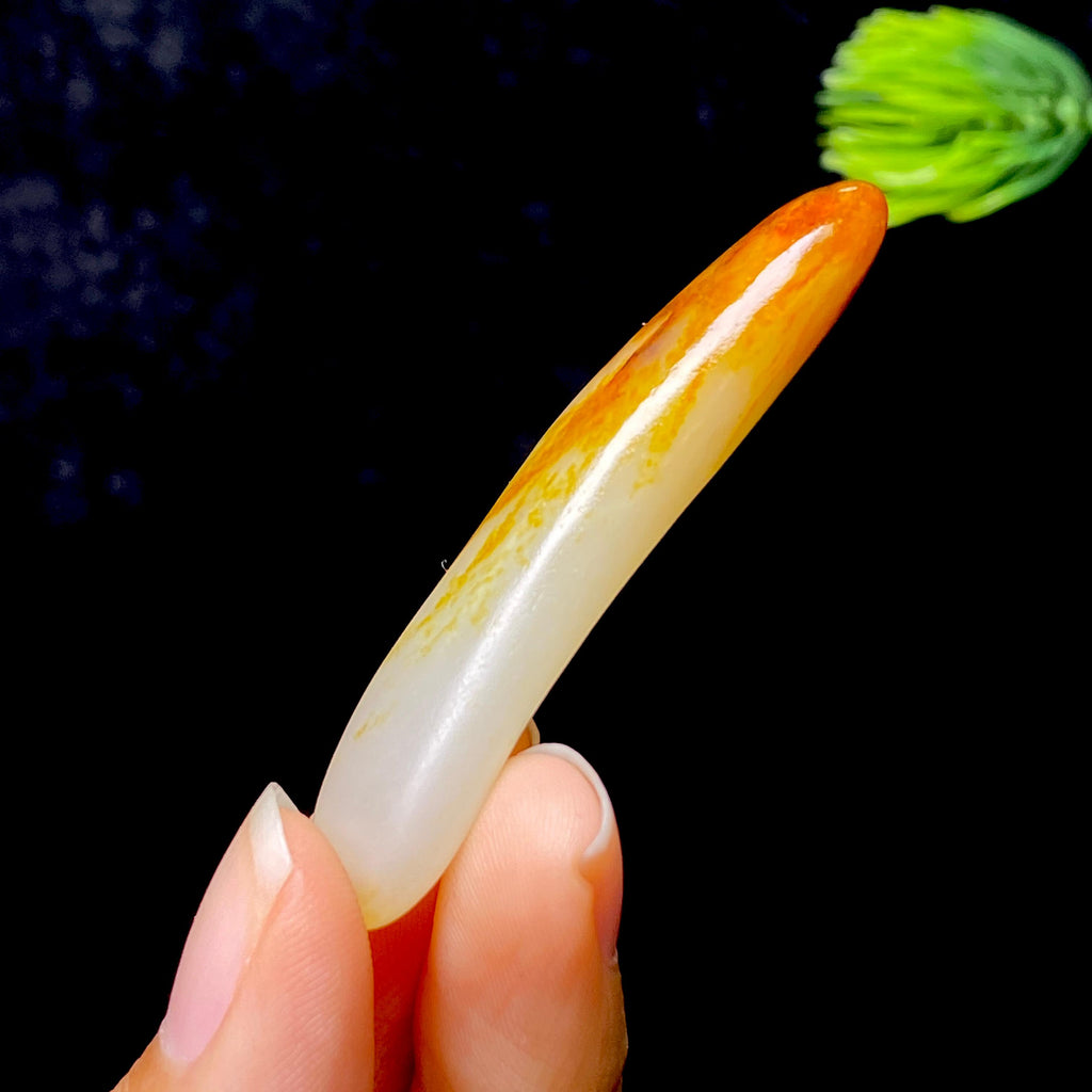 和田玉聚红皮籽料（9.37g）