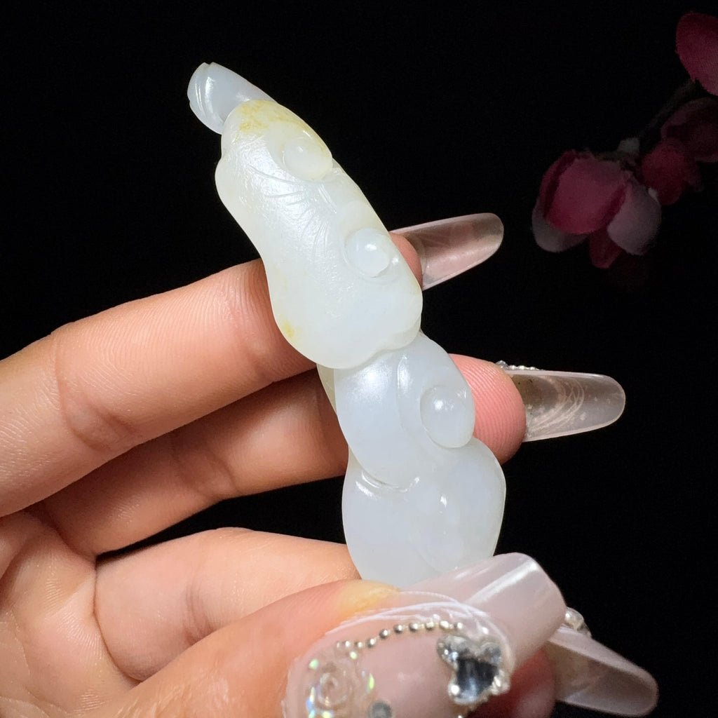 和田玉籽料如意挂件（23.2g）