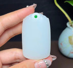 和田羊脂玉平安无事牌（51.1g）