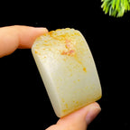 和田玉籽料无事牌（48.8g）