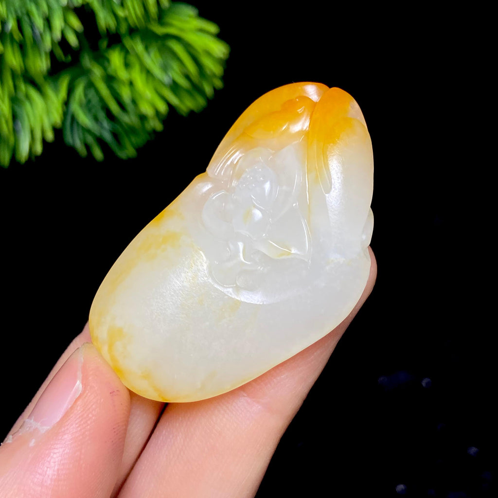 和田玉籽料喜事连连（23.8g）