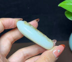 新疆和田玉且末糖白羊脂玉生肖下山虎（51.6g）