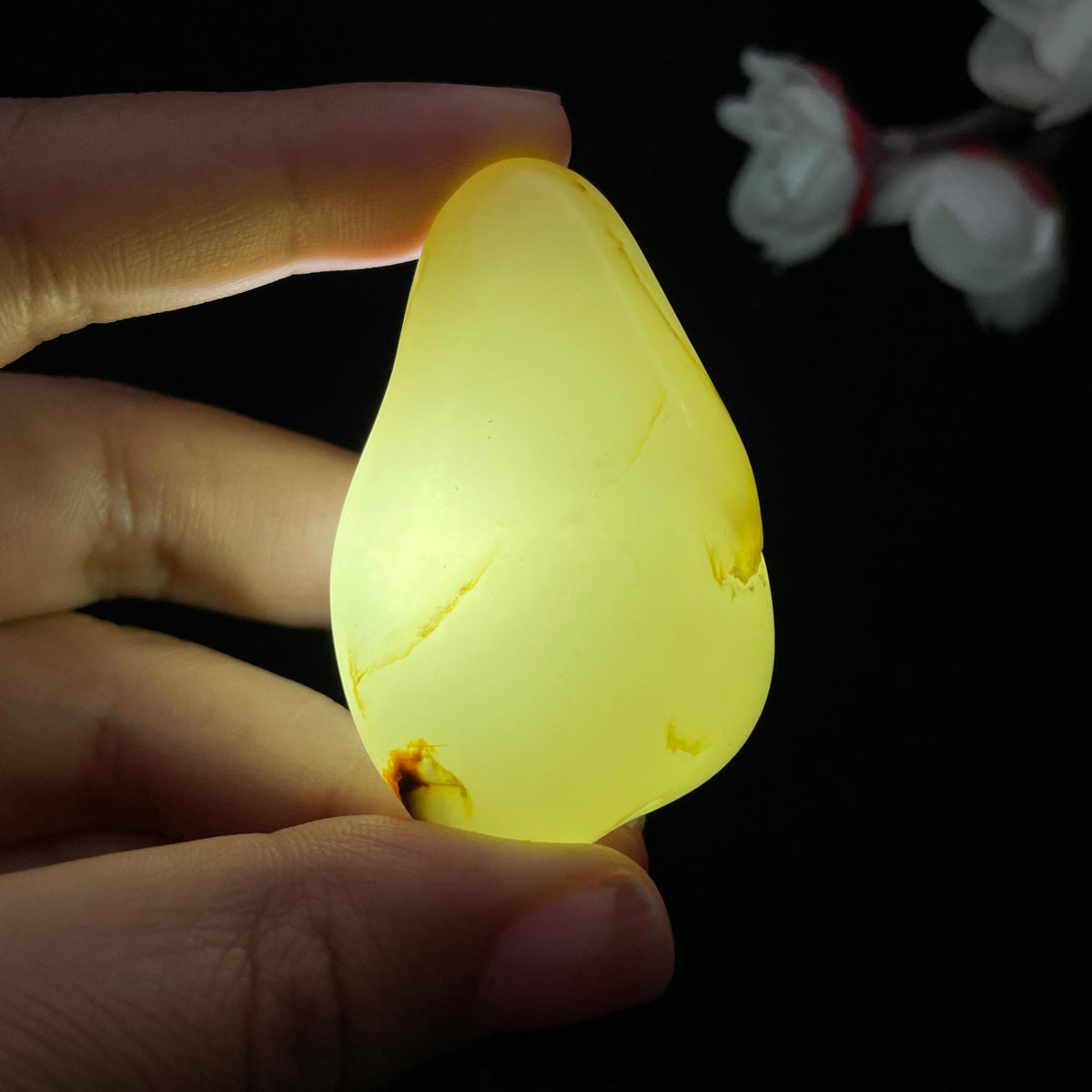 和田玉白玉籽料（35.3g）