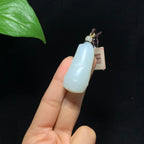 高品质和田山料羊脂白玉节节挂件（20.6g）