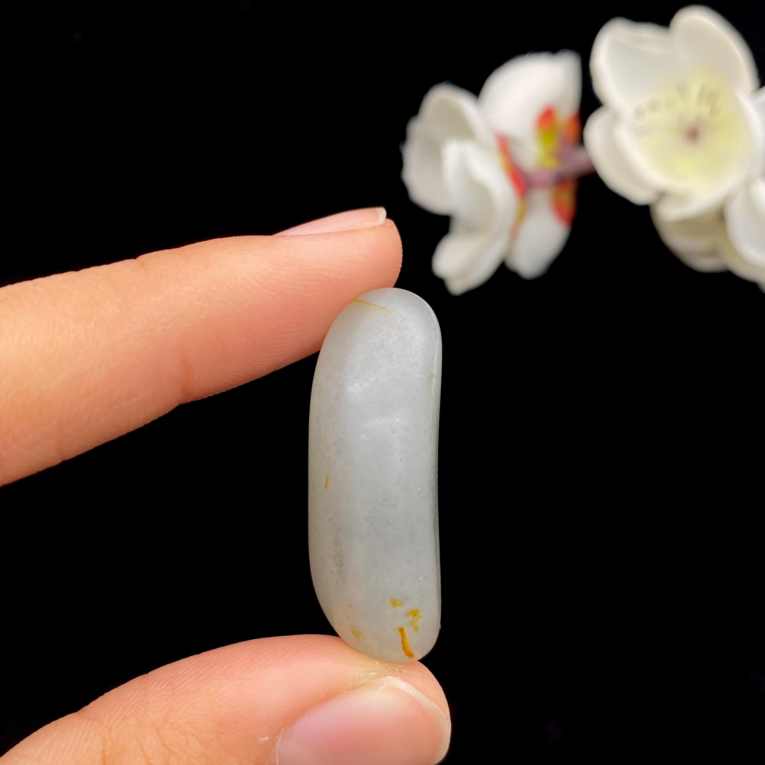 【超值推荐】和田玉青花籽料原石（13g）