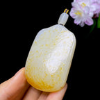 和田玉籽料无事牌（70.1g）