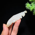和田玉籽料龙凤呈祥（13.6g）