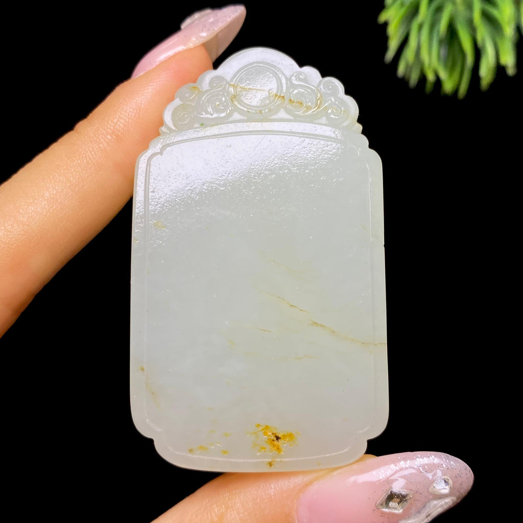 和田玉籽料无事牌（58.2g）