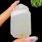 和田玉籽料无事牌（58.2g）