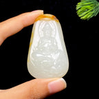 和田玉籽料观音（43.2g）