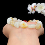 和田玉洒金皮籽料【精品手串】（36.2g）