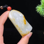 和田玉籽料观音（51.4g）