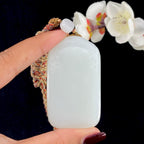 和田玉-白玉籽料【平安无事牌】（62.4g）