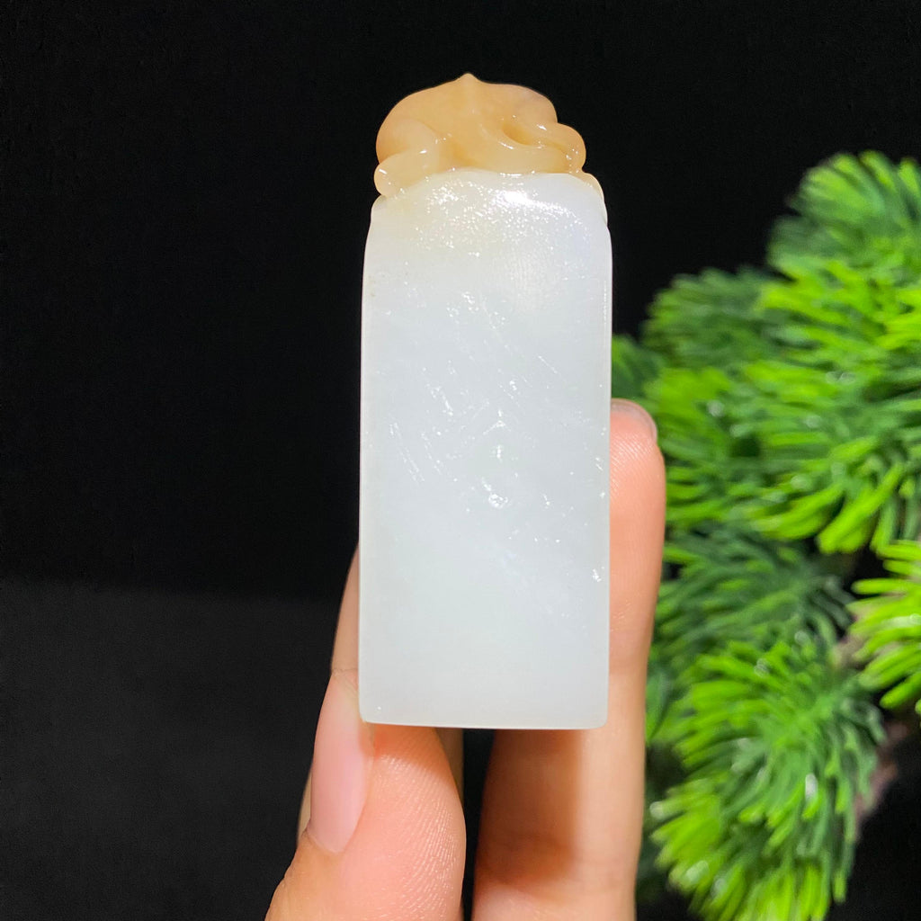 和田糖白玉印章（52.9g）